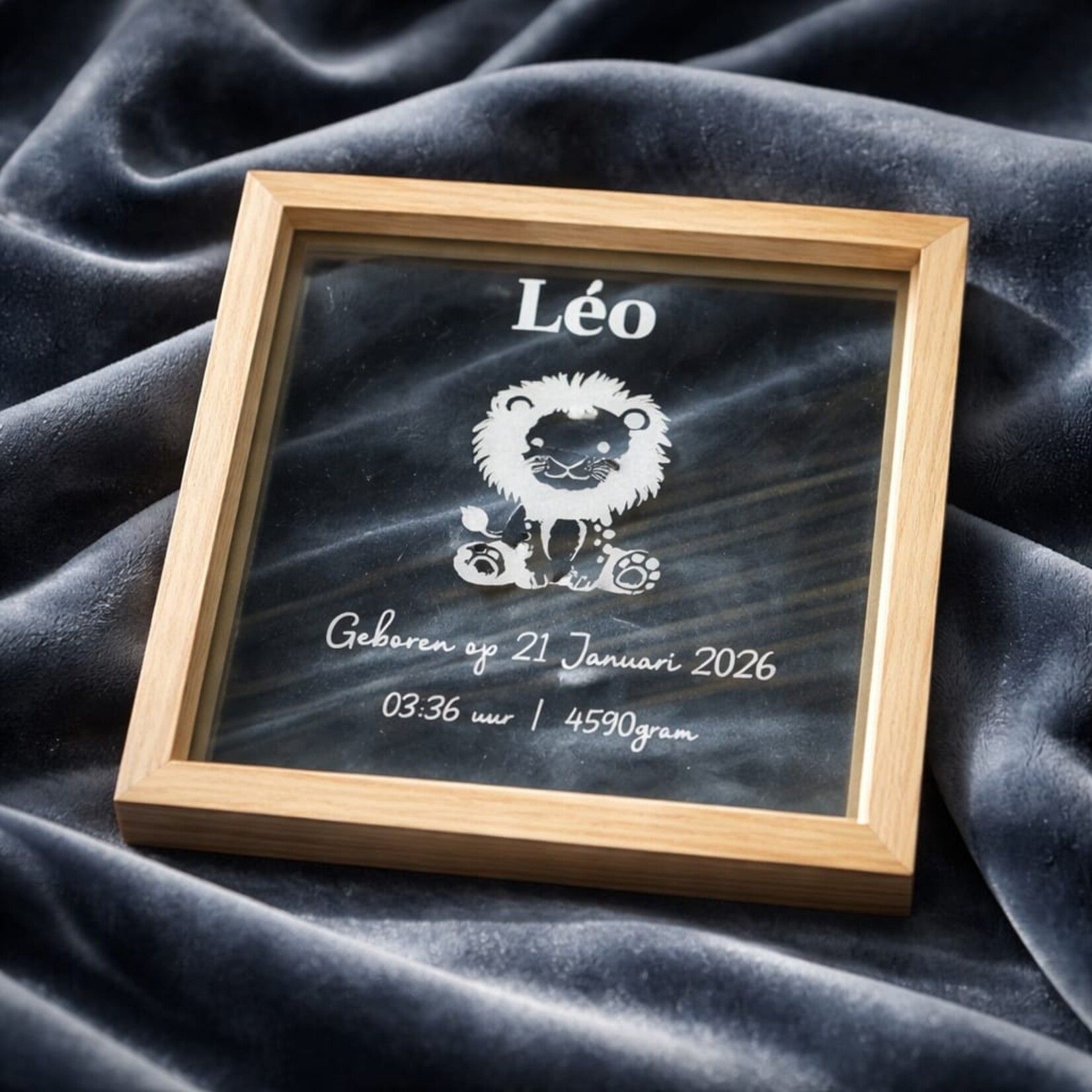 Bij Lien Gepersonaliseerde geboortespiegel