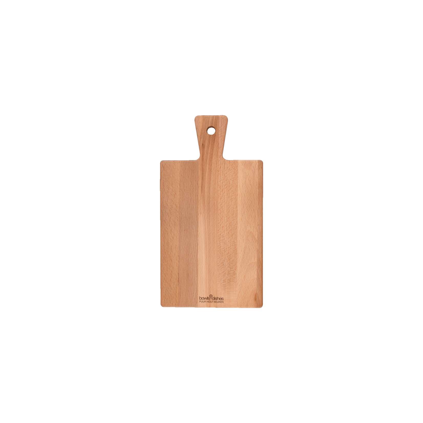 Bij Lien borrelplank beukenhout blank 34,5 cm