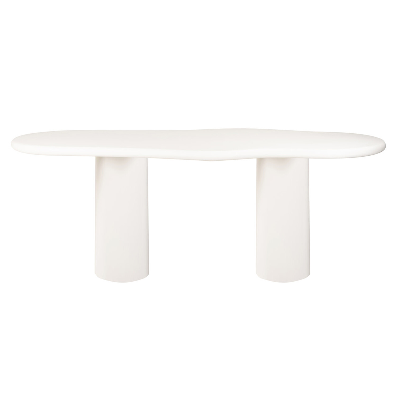Richmond Interiors Eettafel Bloomstone 260x120 cm wit pleister finish