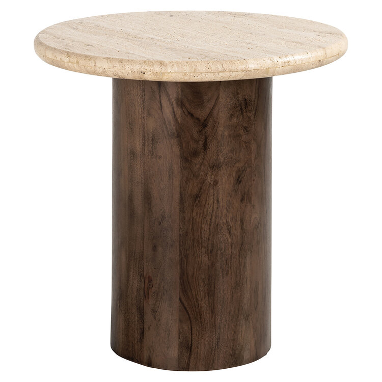 Richmond Interiors Bijzettafel Douglas Ø50 cm