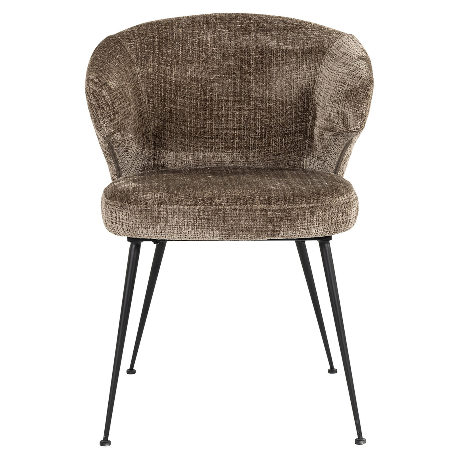 Richmond Interiors Stoel Xandra stone chenille fire retardant