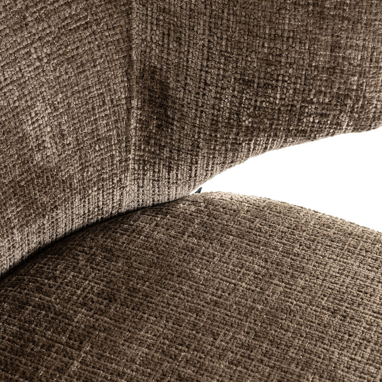 Richmond Interiors Stoel Xandra stone chenille fire retardant