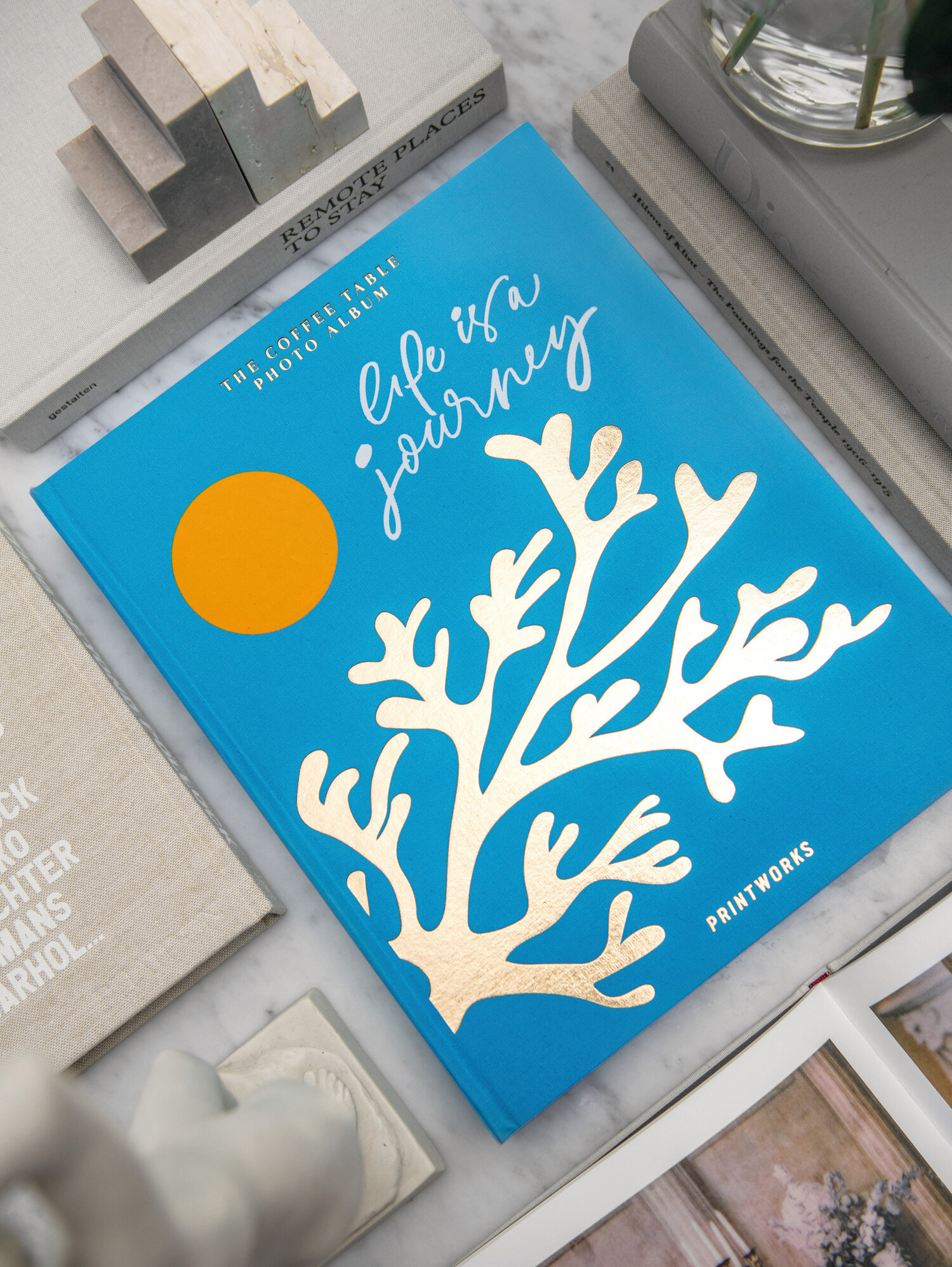 Koffietafelboek Life is a journey