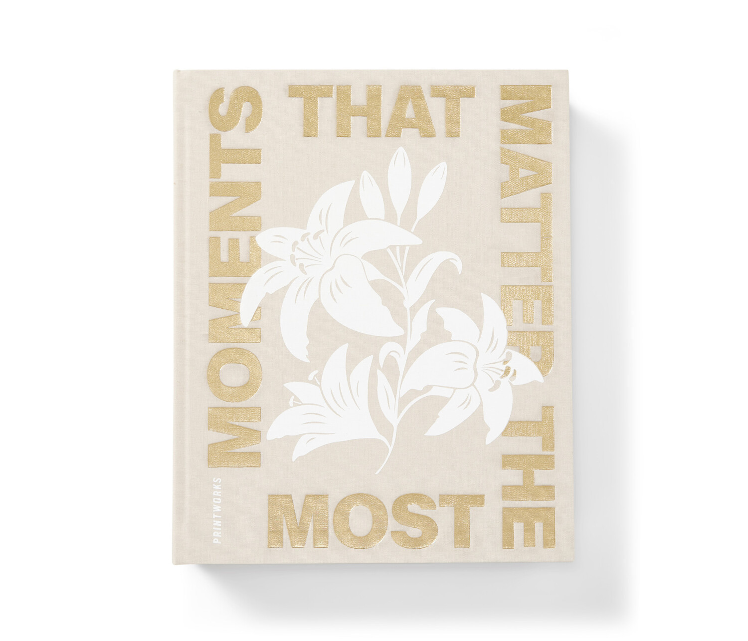 Koffietafelboek Moments that matters the most - Beige