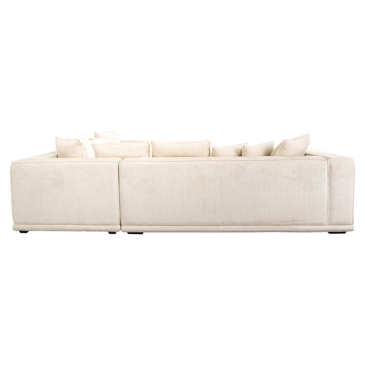 Richmond Interiors Hoekbank Lusso chenille beige