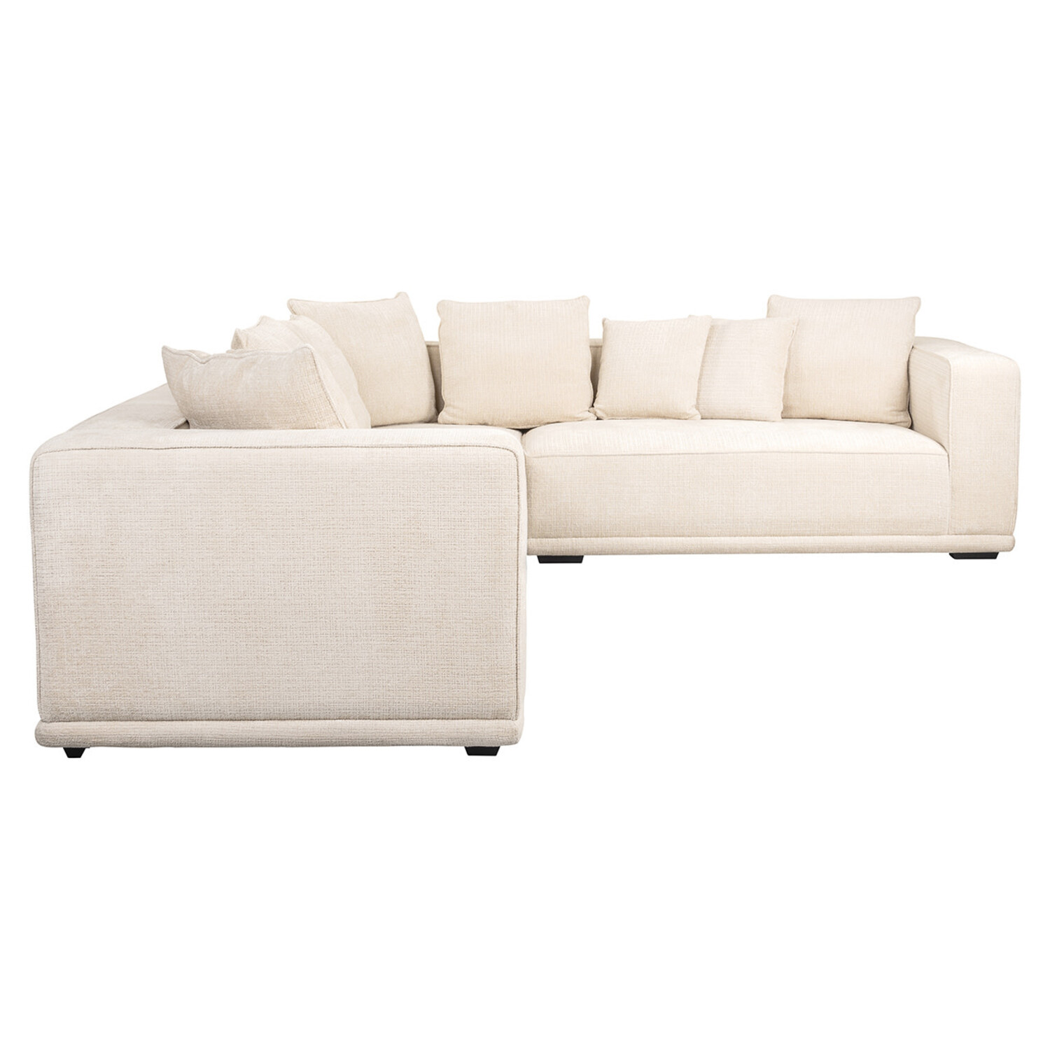 Richmond Interiors Hoekbank Lusso chenille beige