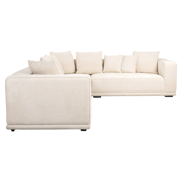 Richmond Interiors Hoekbank Lusso chenille beige