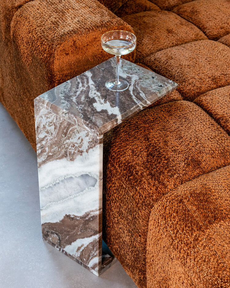 Richmond Interiors Bijzettafel Tovek brown