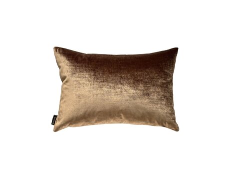 Brons interieur Sierkussen Luxus bronze 45x45 cm