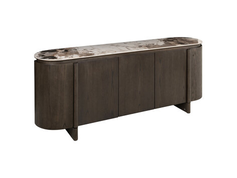 Richmond Interiors Dressoir Langford Eiken Keramiek brown