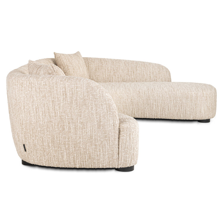 Richmond Interiors Bank Pandora beige angora lounge rechts