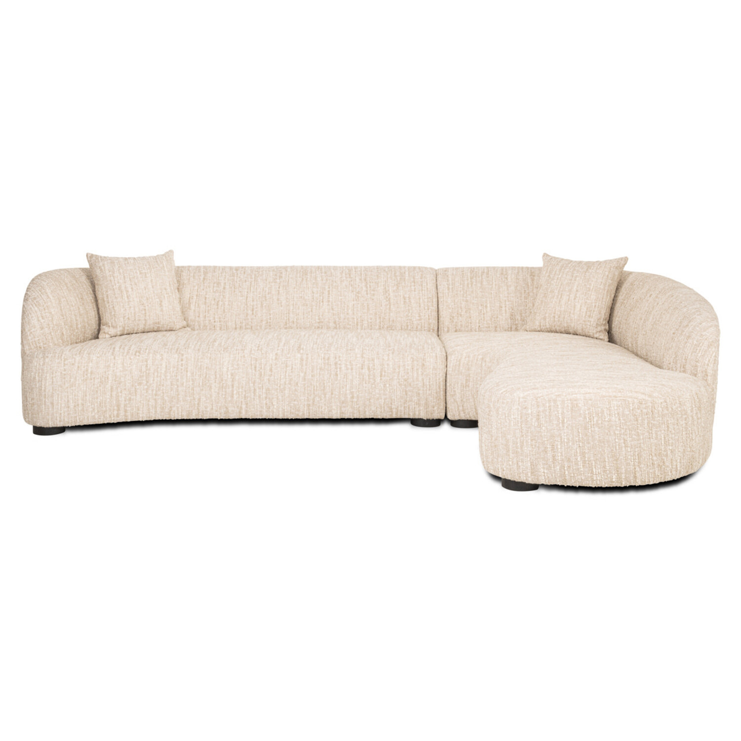 Richmond Interiors Bank Pandora beige angora lounge rechts