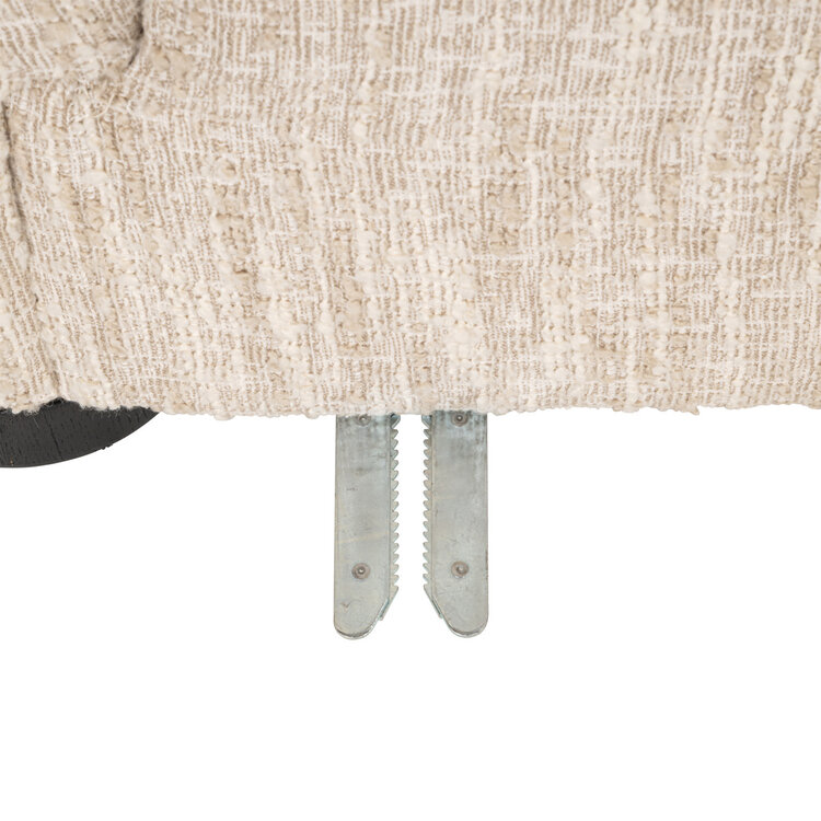 Richmond Interiors Bank Pandora beige angora lounge rechts