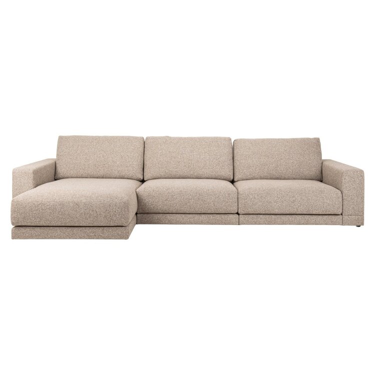 Richmond Interiors Bank Trentino cayenne brown 3,5-zits lounge