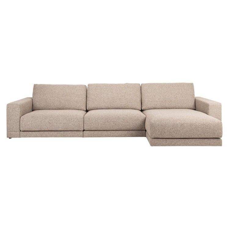 Richmond Interiors Bank Trentino cayenne brown 3,5-zits lounge
