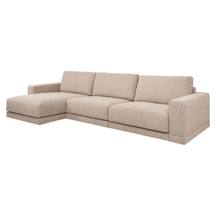 Richmond Interiors Bank Trentino cayenne brown 3,5-zits lounge