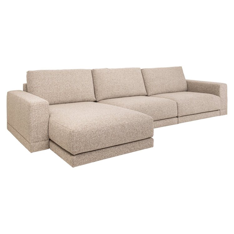 Richmond Interiors Bank Trentino cayenne brown 3,5-zits lounge