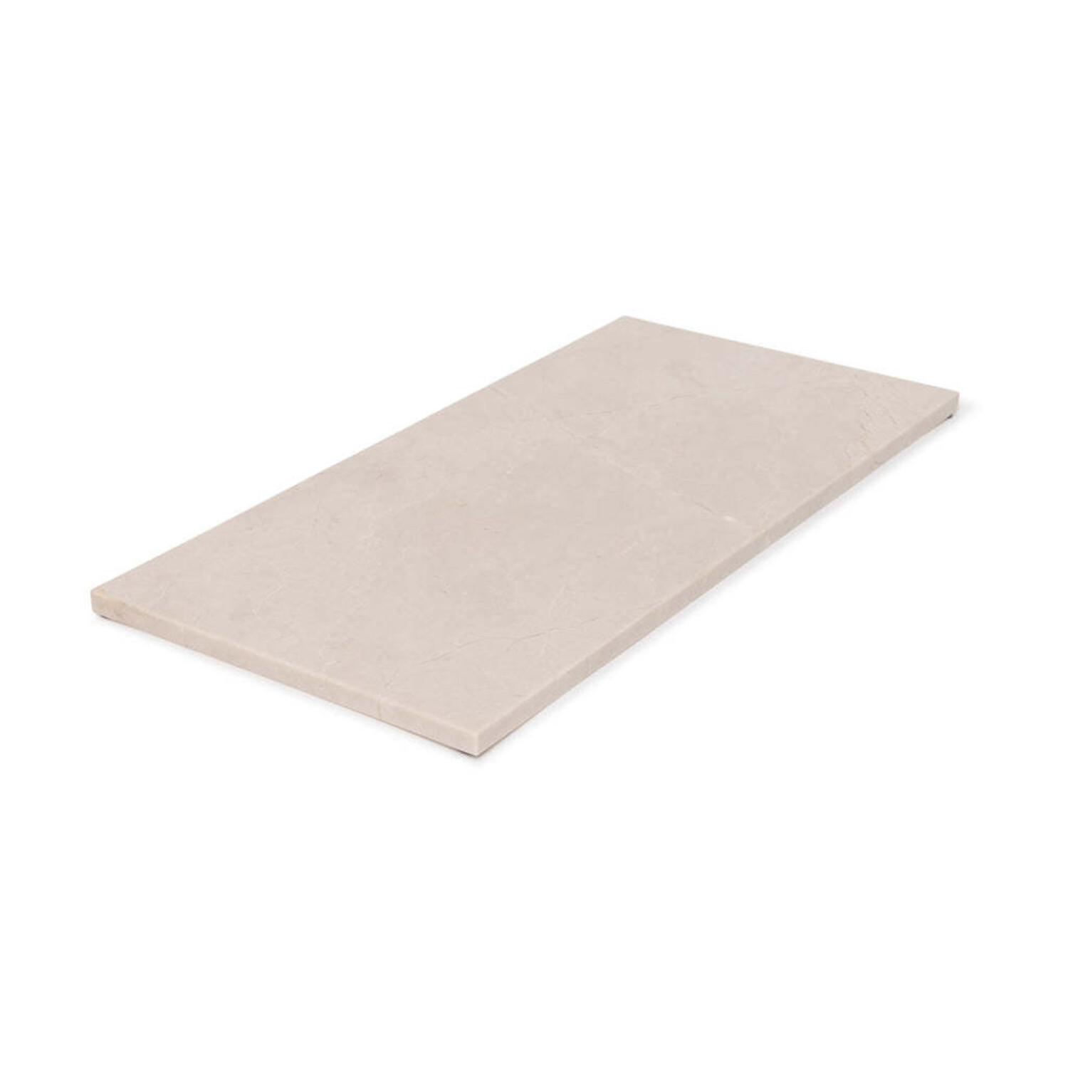 Dienblad rechthoek marmer beige
