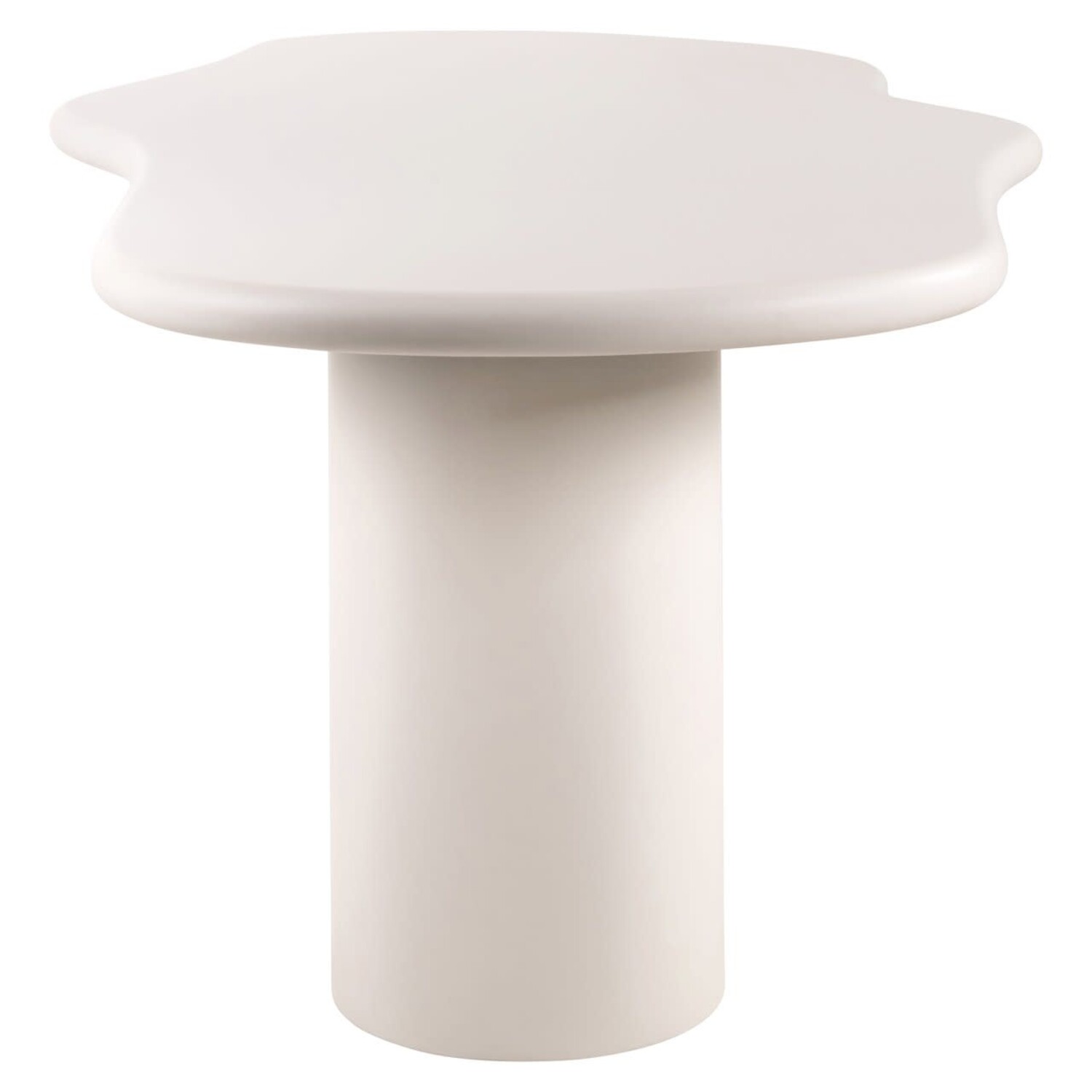 Richmond Interiors Eettafel Bloomstone  230x120 cm wit pleister finish