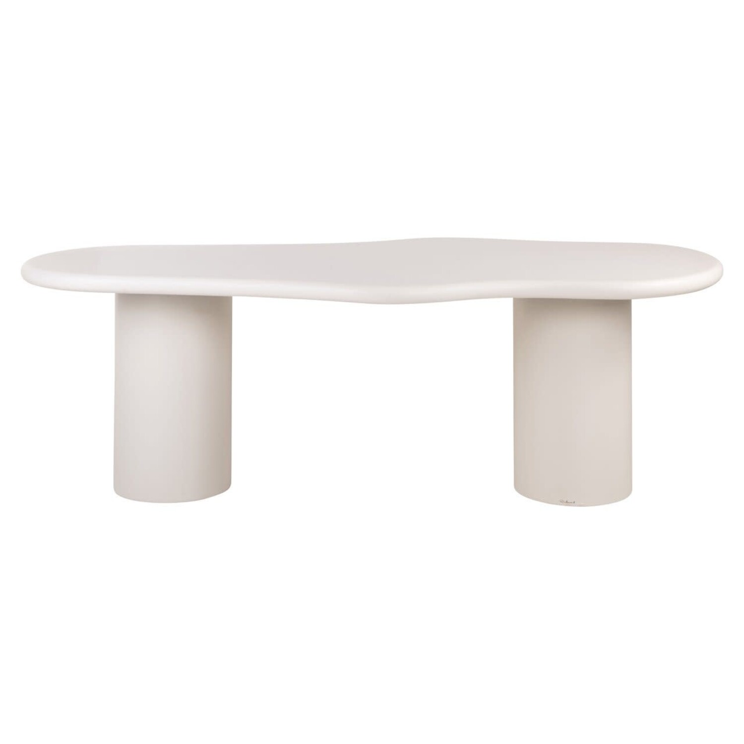 Richmond Interiors Eettafel Bloomstone  230x120 cm wit pleister finish