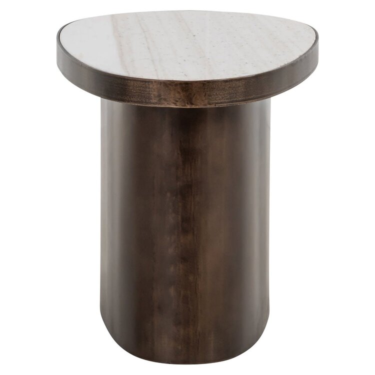Richmond Interiors Bijzettafel Biloxi bruin