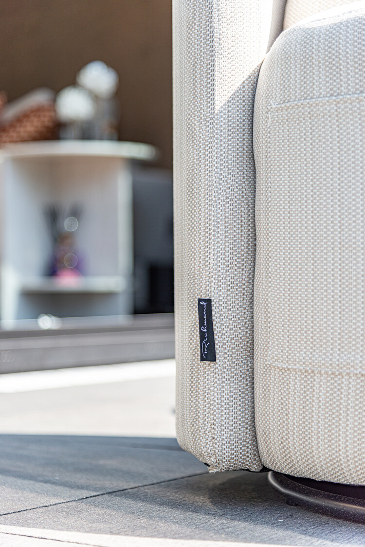 Richmond Interiors Outdoor draai eetkamerstoel Marlin beige