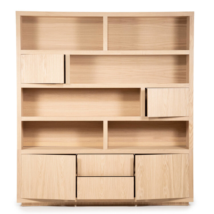 Eleonora Kabinet Helsinki Eikenhout 200x220 cm - naturel