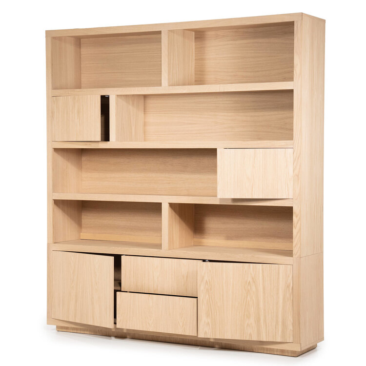 Eleonora Kabinet Helsinki Eikenhout 200x220 cm - naturel