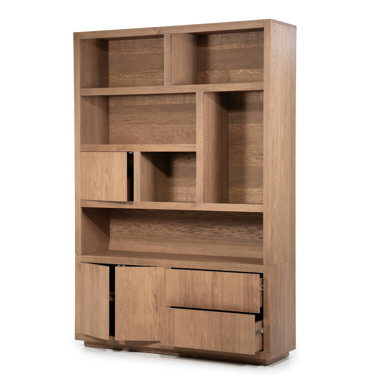 Eleonora Kabinet Helsinki Eikenhout 150x220 cm - licht bruin