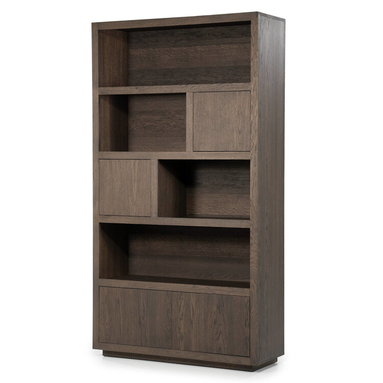 Eleonora Kabinet Helsinki Eikenhout 120x220 cm - donker bruin