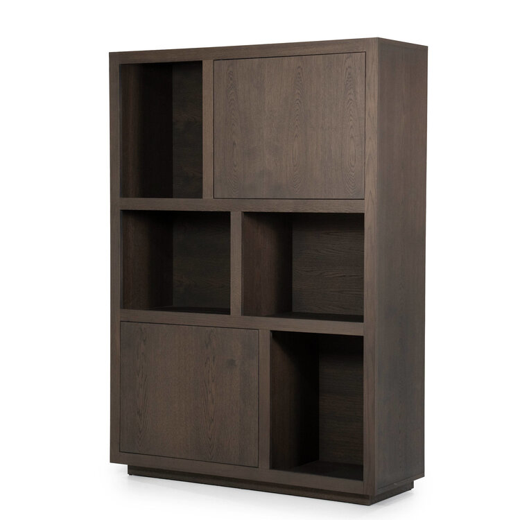 Eleonora Kabinet Helsinki Eikenhout 120x170 cm - donker bruin