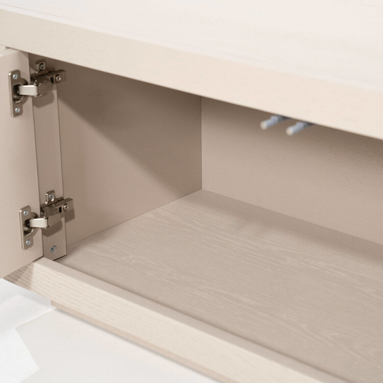 Eleonora TV meubel Helsinki Eikenhout 200 cm - taupe