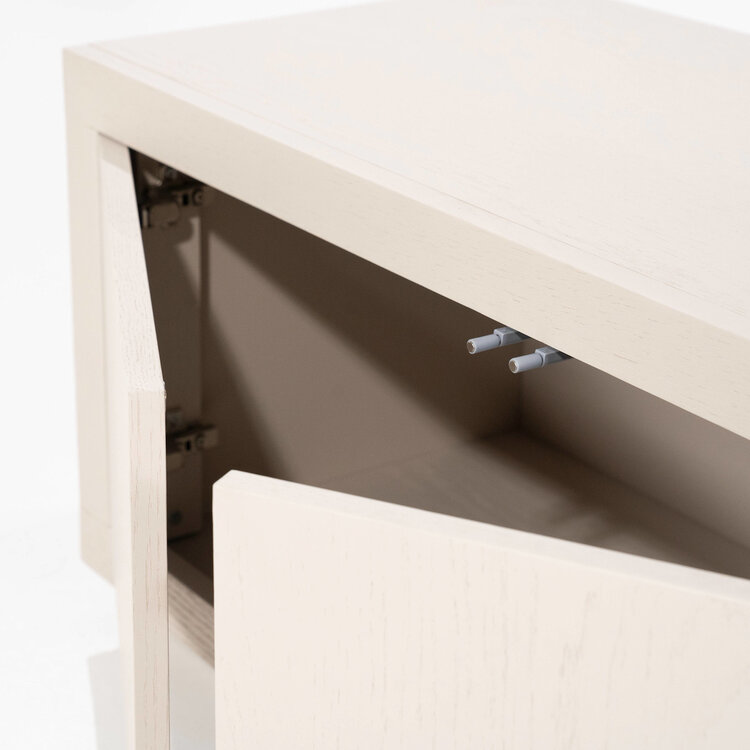 Eleonora TV meubel Helsinki Eikenhout 200 cm - taupe