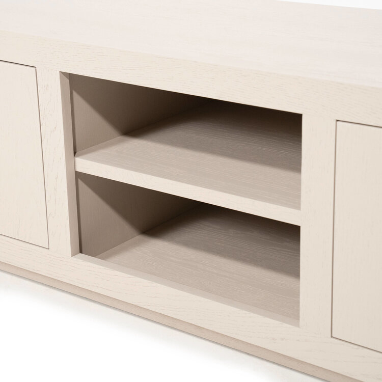 Eleonora TV meubel Helsinki Eikenhout 200 cm - taupe
