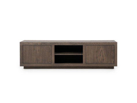 Eleonora TV meubel Helsinki Eikenhout 160 cm - donker bruin