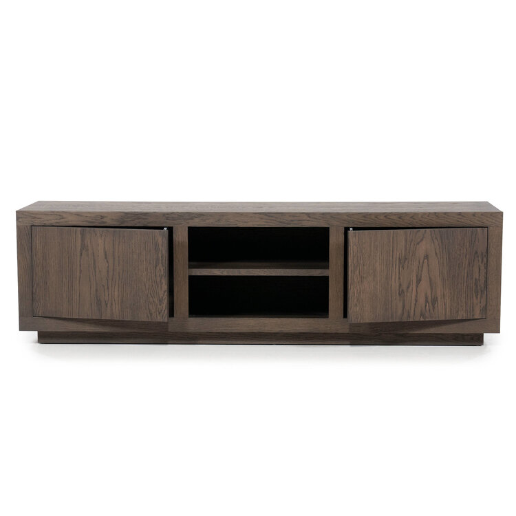 Eleonora TV meubel Helsinki Eikenhout 160 cm - donker bruin