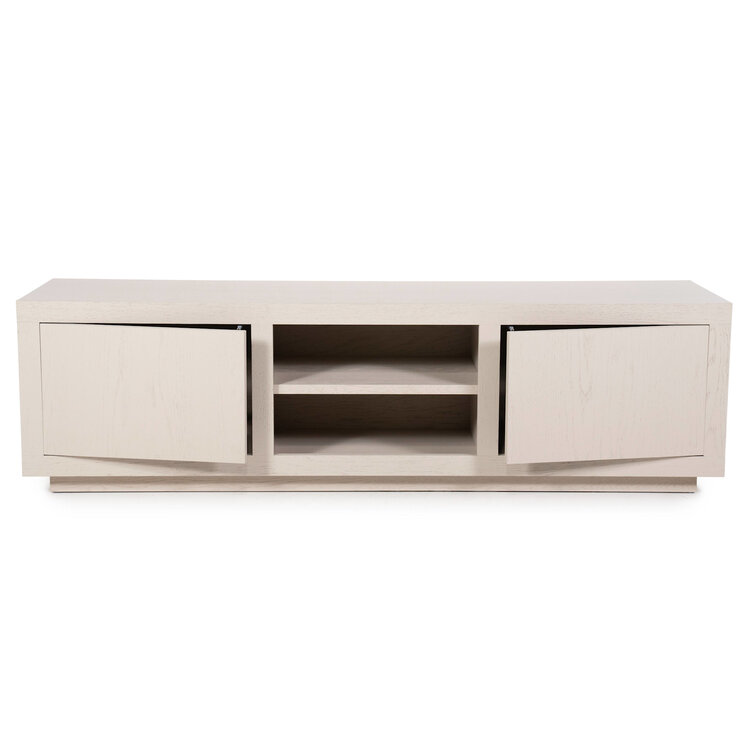 Eleonora TV meubel Helsinki Eikenhout 160 cm - taupe