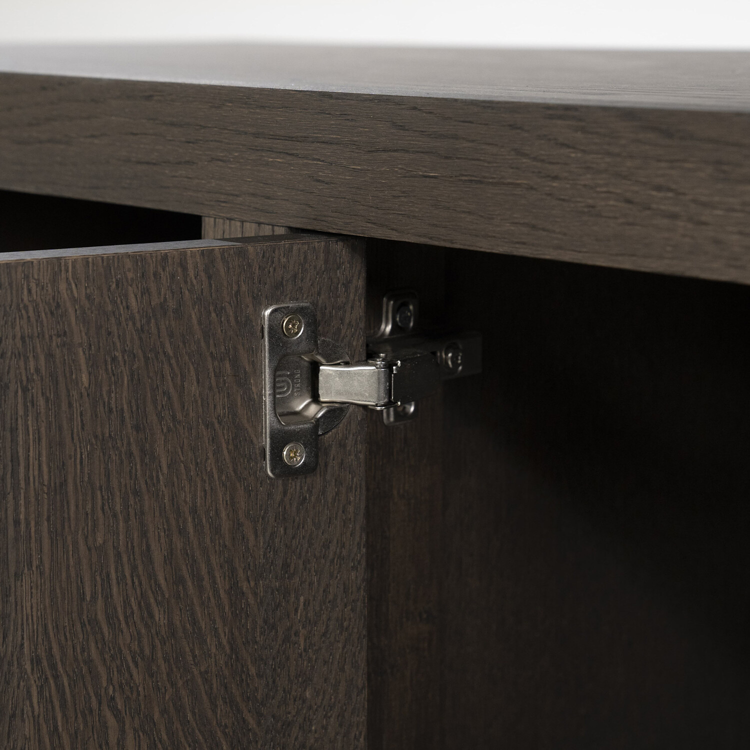 Eleonora Dressoir Helsinki Eikenhout 200 cm - donker bruin