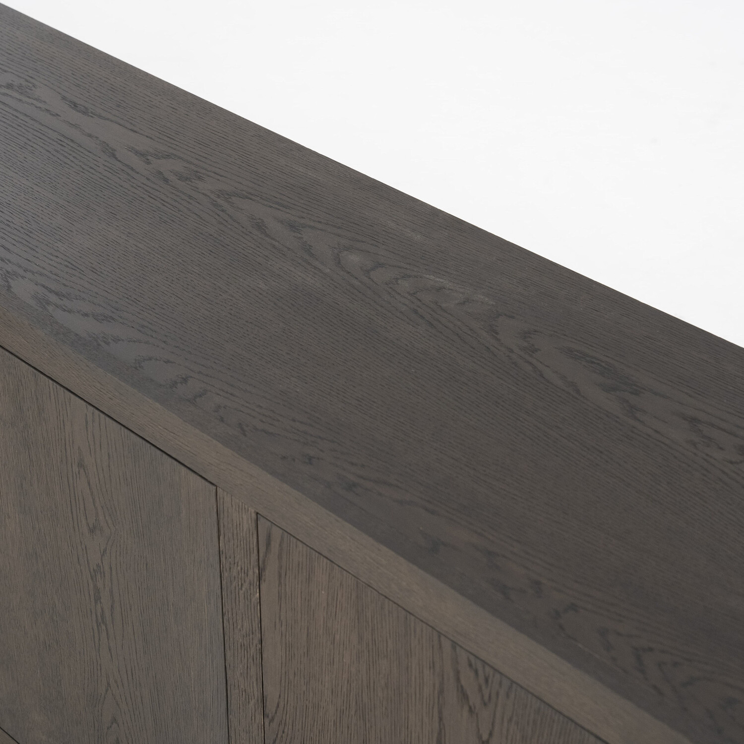 Eleonora Dressoir Helsinki Eikenhout 200 cm - donker bruin