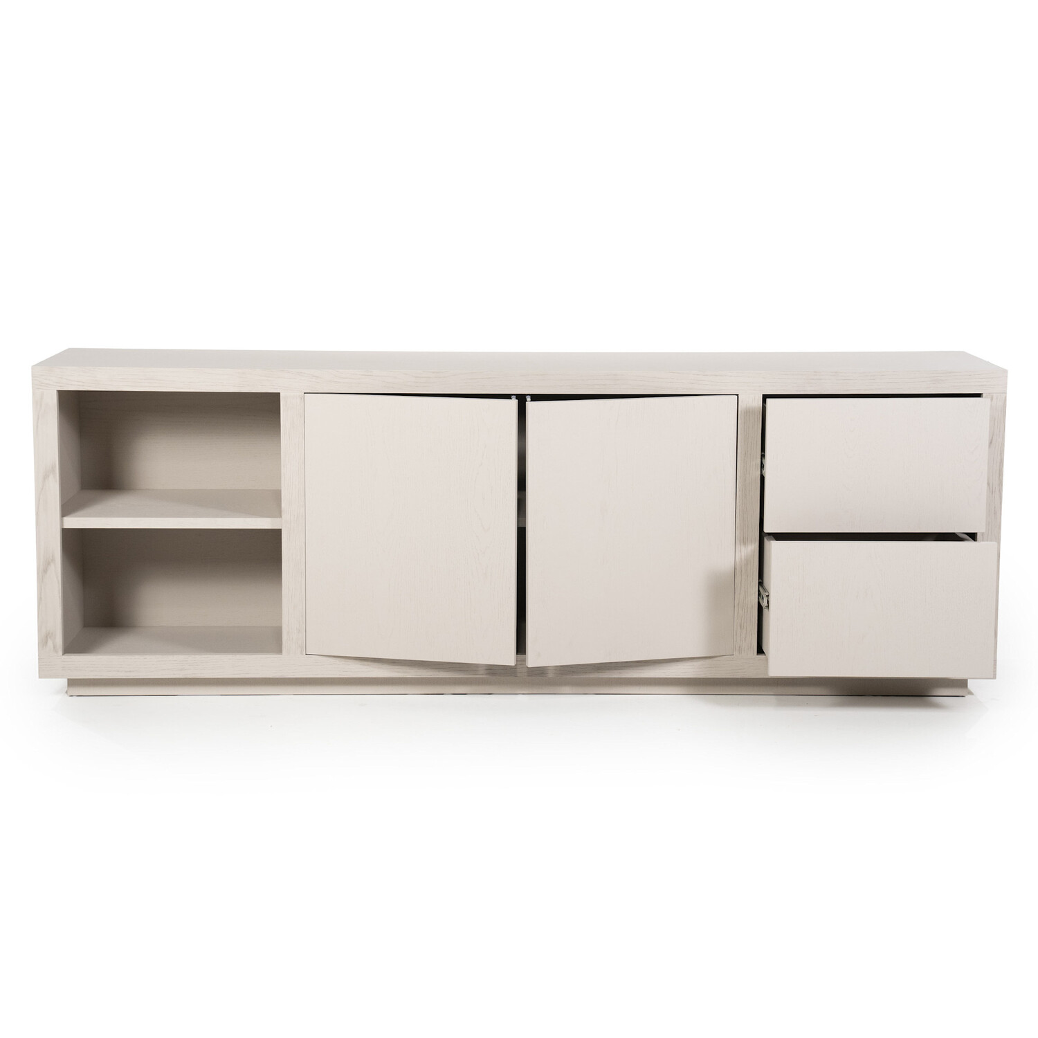 Eleonora Dressoir Helsinki Eikenhout 200 cm - taupe