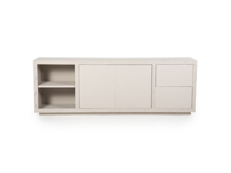 Eleonora Dressoir Helsinki Eikenhout 200 cm - taupe