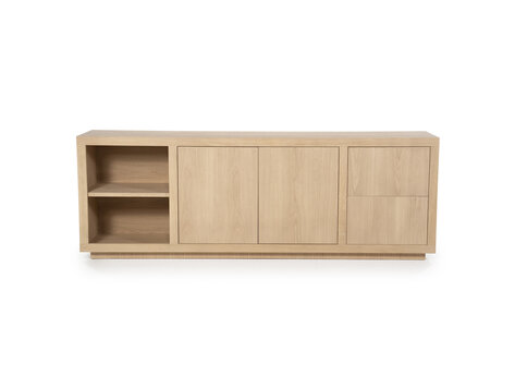 Eleonora Dressoir Helsinki Eikenhout 200 cm - naturel