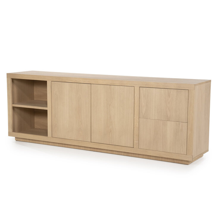 Eleonora Dressoir Helsinki Eikenhout 200 cm - naturel