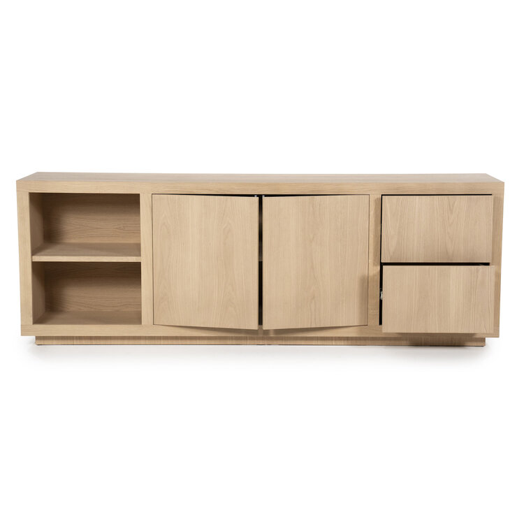 Eleonora Dressoir Helsinki Eikenhout 200 cm - naturel