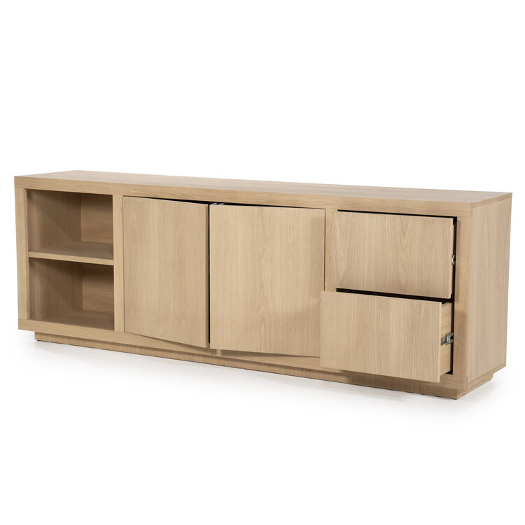 Eleonora Dressoir Helsinki Eikenhout 200 cm - naturel