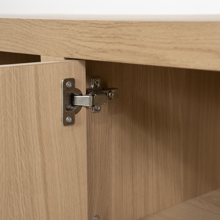 Eleonora Dressoir Helsinki Eikenhout 200 cm - naturel