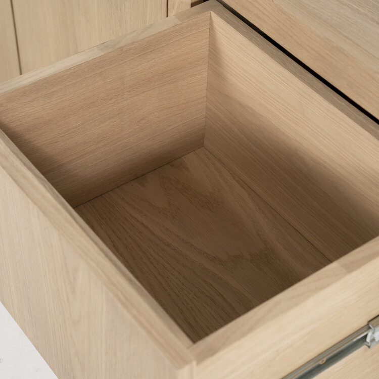 Eleonora Dressoir Helsinki Eikenhout 200 cm - naturel