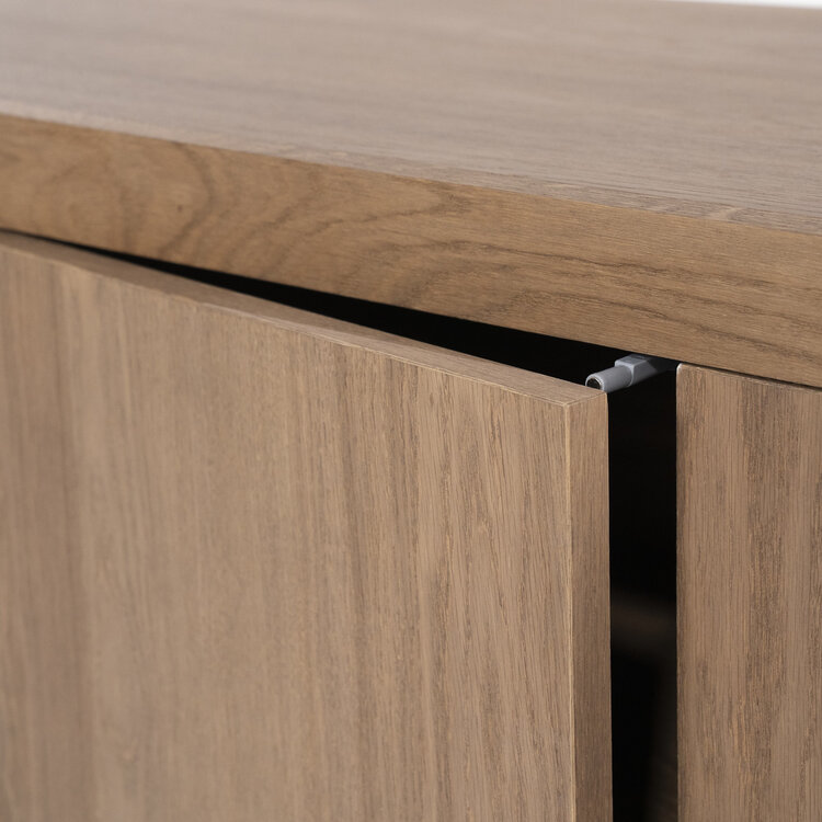 Eleonora Dressoir Helsinki Eikenhout 200 cm - licht bruin