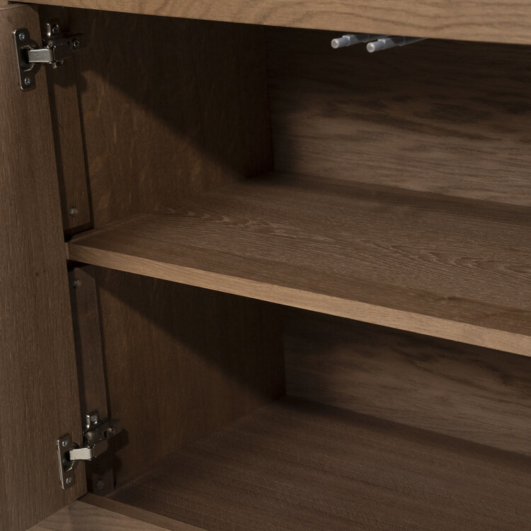 Eleonora Dressoir Helsinki Eikenhout 200 cm - licht bruin