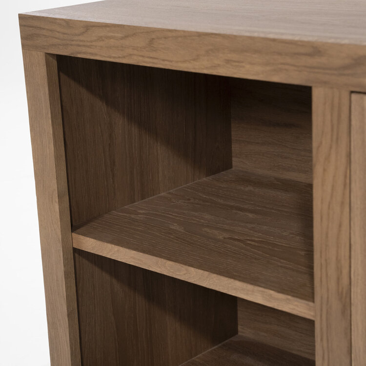 Eleonora Dressoir Helsinki Eikenhout 200 cm - licht bruin